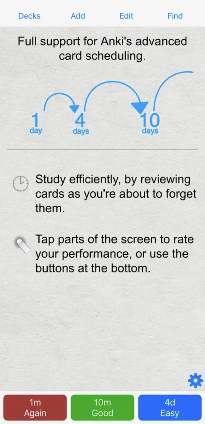 Anki app screenshot